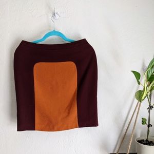 Retro Style Mini Skirt